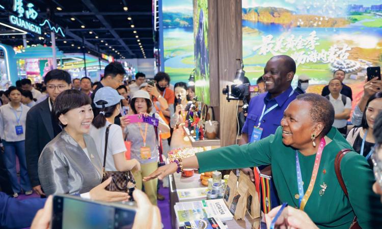 Uganda Pavilion Attracts Strong Interest at Beijing International Cultural and Tourism Consumption Expo 2026 