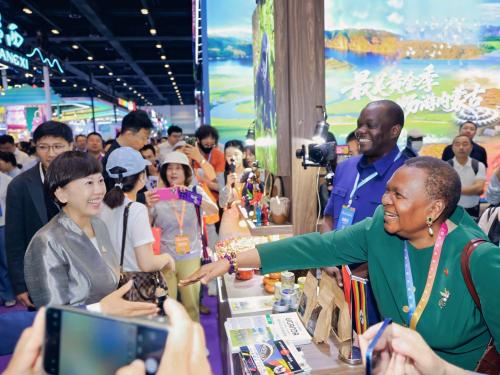Uganda Pavilion Attracts Strong Interest at Beijing International Cultural and Tourism Consumption Expo 2026 